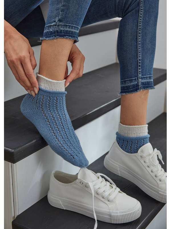 SOCKEN Meilenweit 100g Cotton Bamboo von Lana Grossa