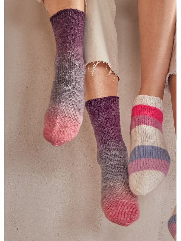 SOCKEN Meilenweit 50g Merino hand-dyed von Lana Grossa