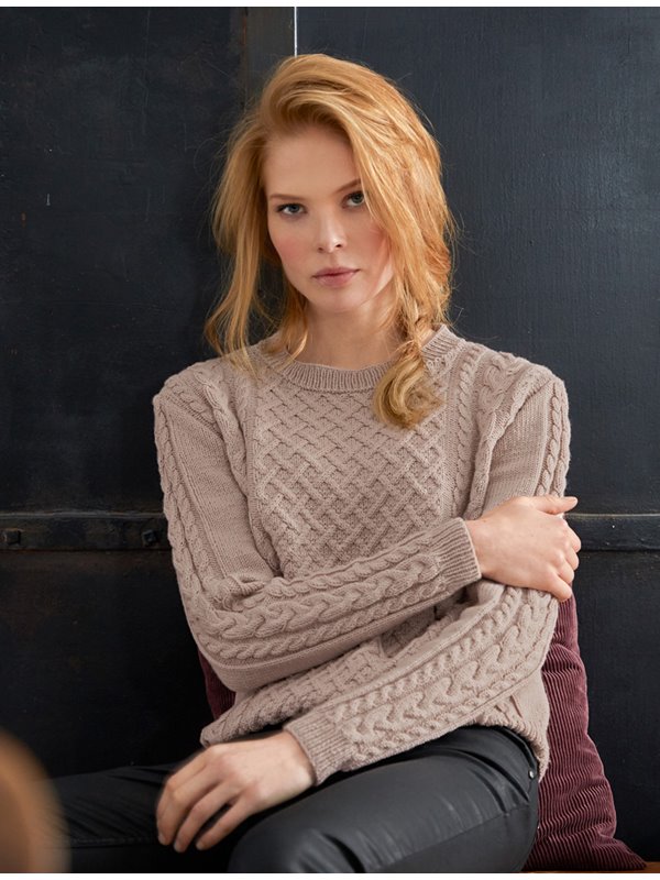 ZOPFPULLOVER Cool Wool von Lana Grossa