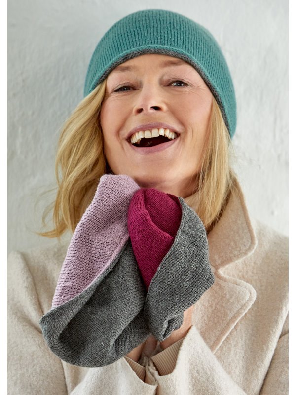 WENDEMÜTZE Cool Wool Lace von Lana Grossa