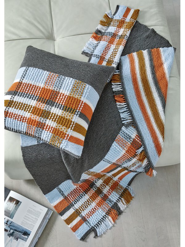 PLAID Cool Wool Big Mélange (GOTS) & Cool Wool Big von Lana Grossa