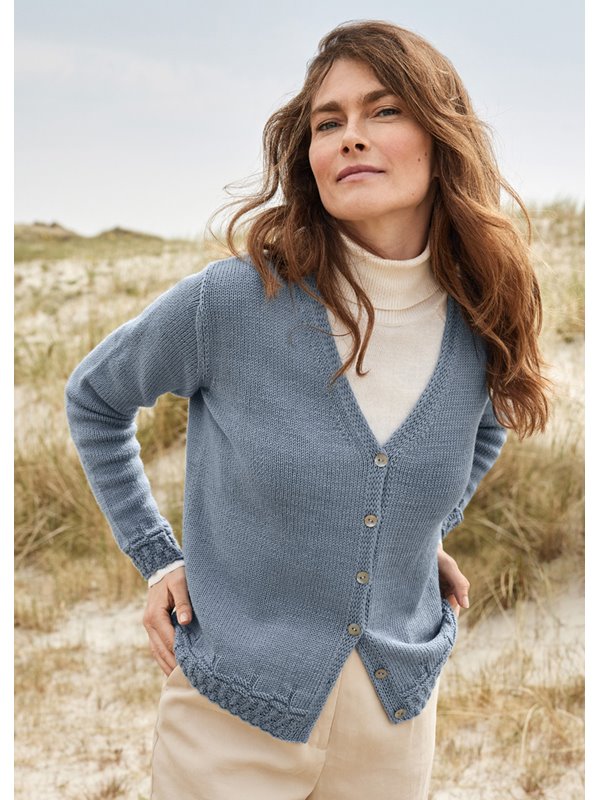 JACKE Cool Wool Seta von Lana Grossa