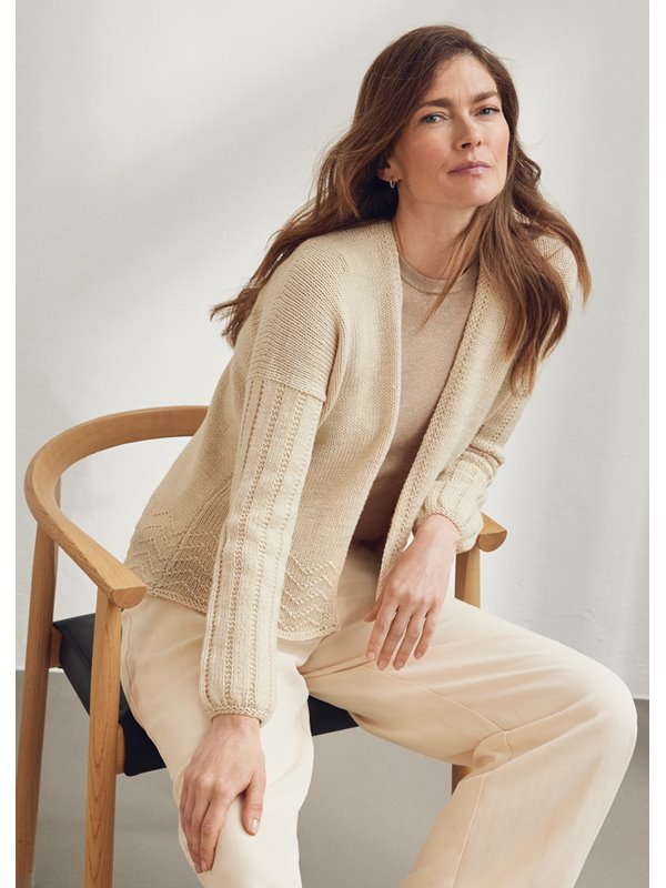 CARDIGAN Cool Wool Big von Lana Grossa