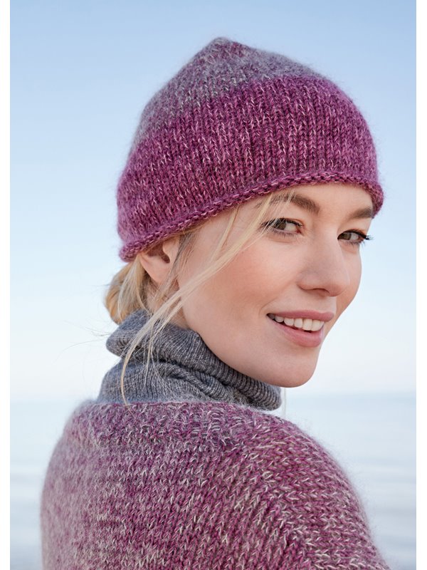 Lana Grossa MÜTZE Cool Wool Vintage & Silkhair