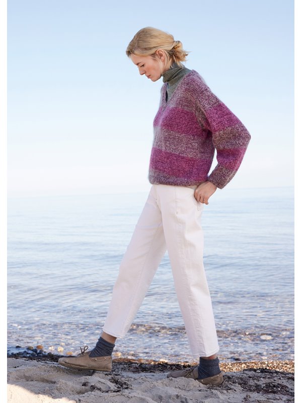 V-PULLOVER Cool Wool Vintage & Silkhair von Lana Grossa