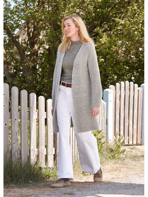 JACKE Cool Wool Big Mélange von Lana Grossa