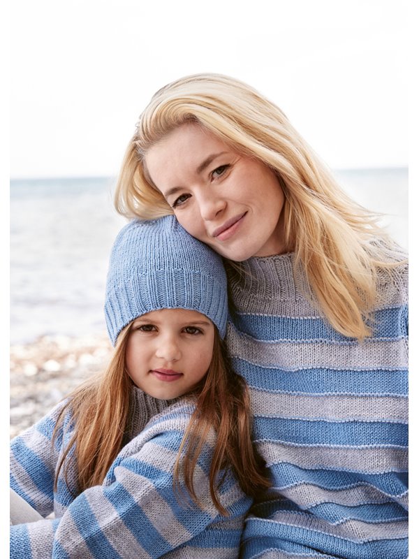 Lana Grossa KINDERMÜTZE Cool Wool Big Mélange