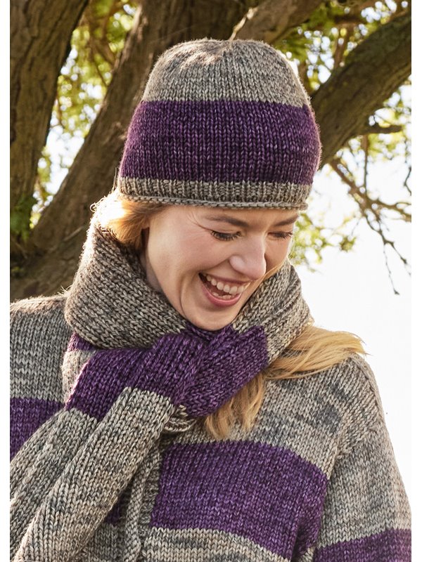 Lana Grossa DAMENMÜTZE Vintage Chunky