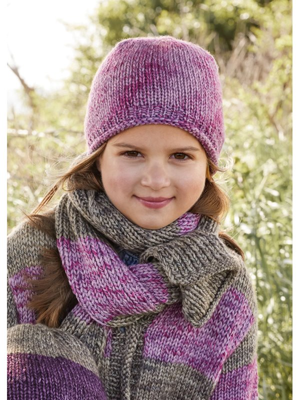 Lana Grossa KINDERMÜTZE Vintage Chunky