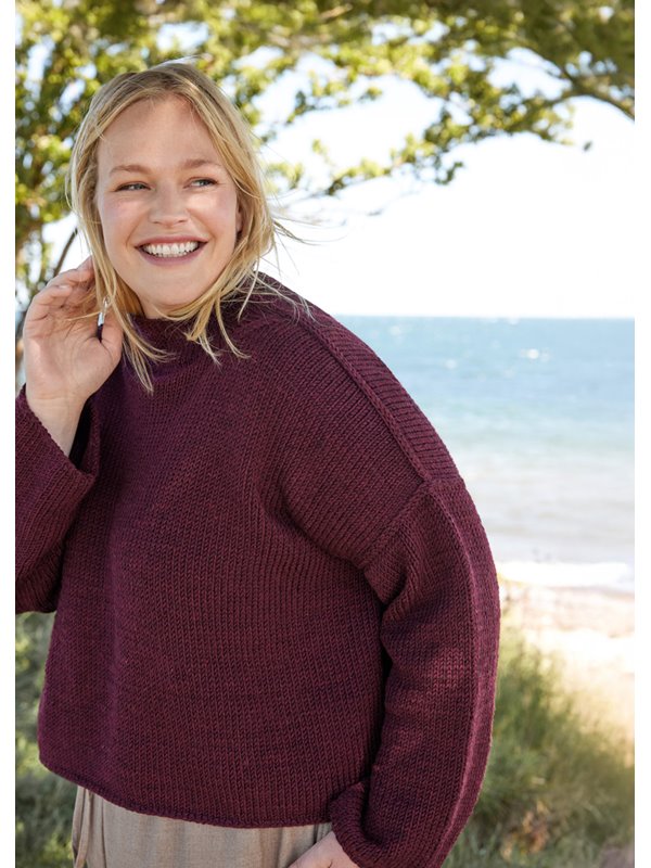 Lana Grossa OVERSIZEPULLOVER Cool Wool Superbig Mélange