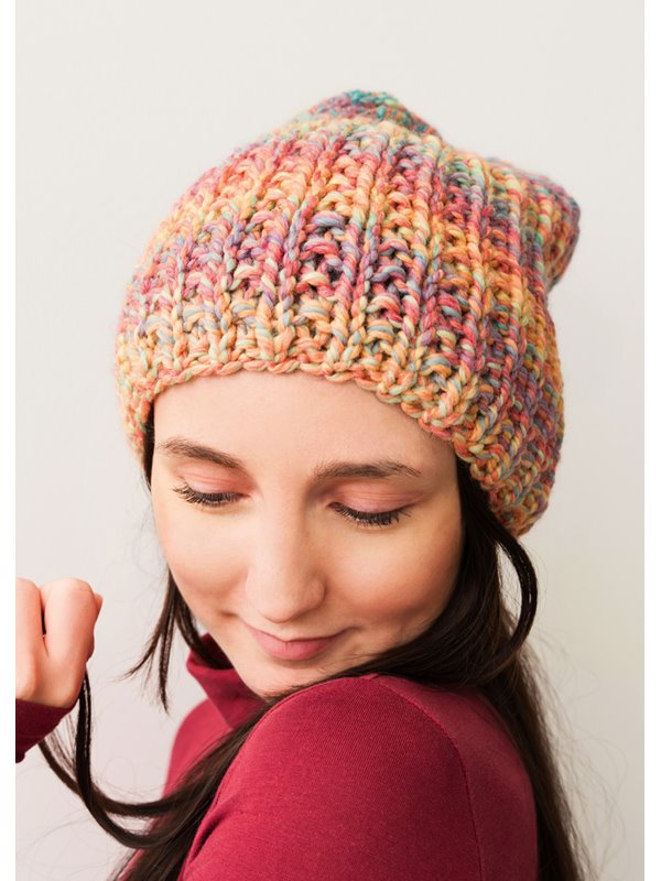 MÜTZE Merino Twister von Lana Grossa