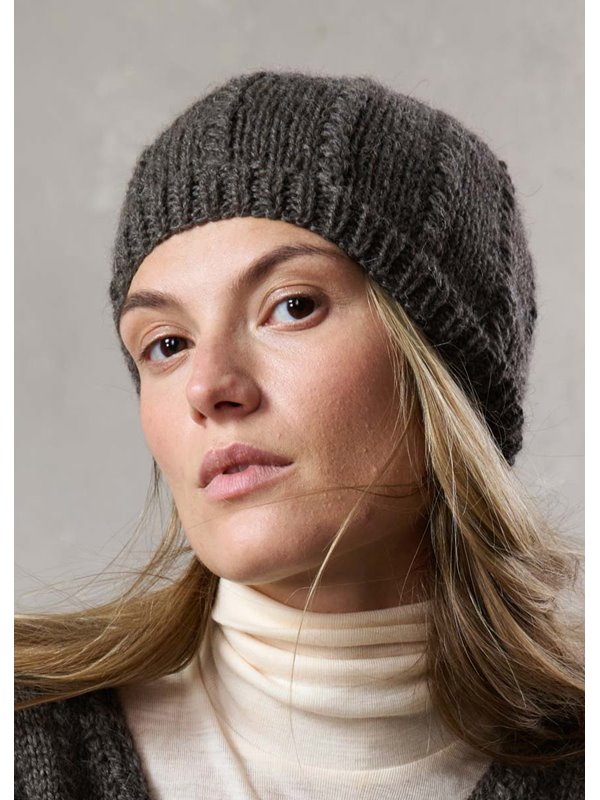 MÜTZE Natural Lama Chunky von Lana Grossa