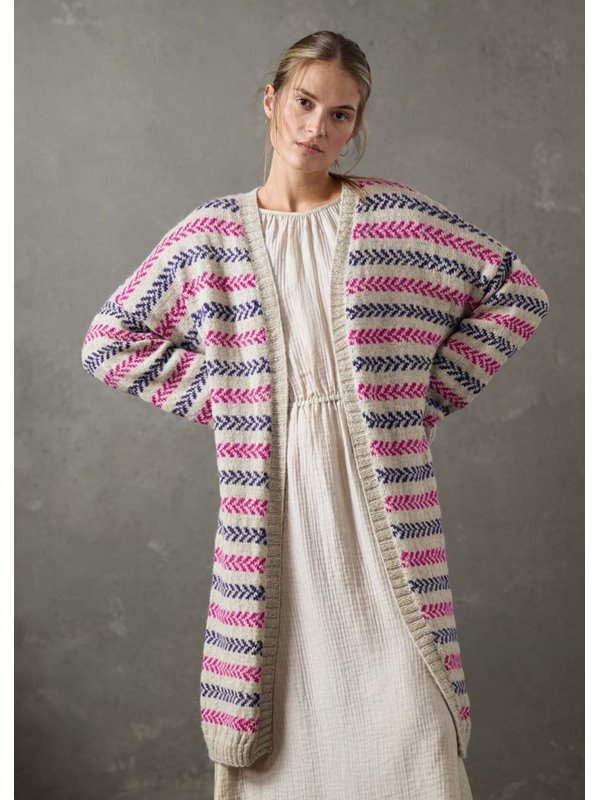 KURZMANTEL Natural Lama Fine von Lana Grossa