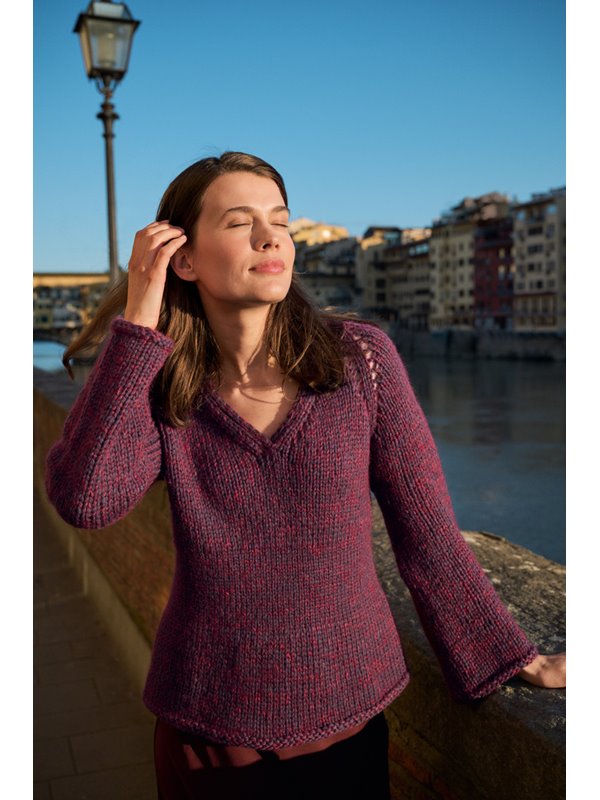 V-PULLOVER Winter Softness & Silkhair von Lana Grossa