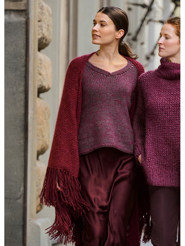 Lana Grossa DREIECKSTUCH Silkhair & Alta Moda Alpaca