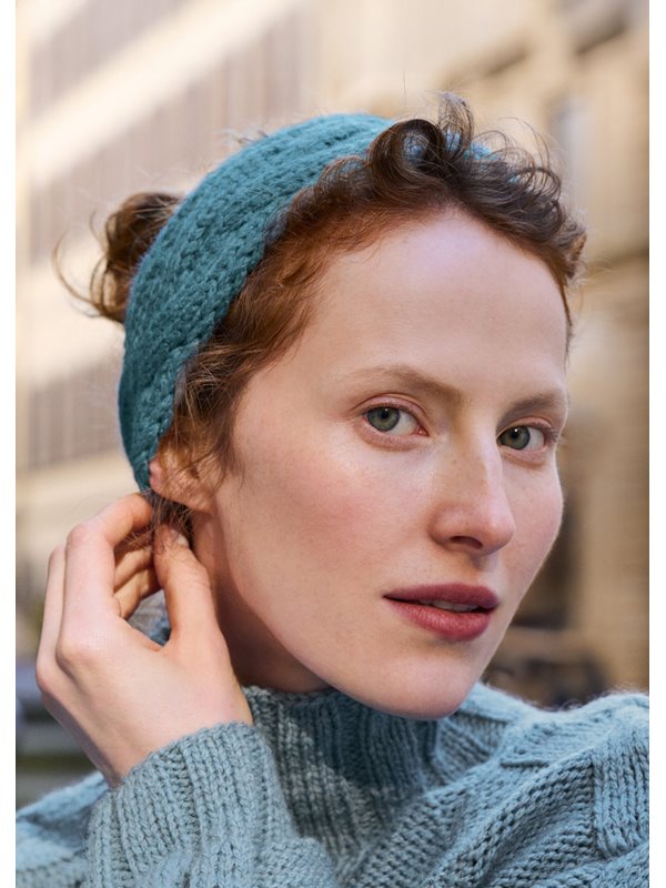 Lana Grossa ZOPF-STIRNBAND Alta Moda Cashmere 16