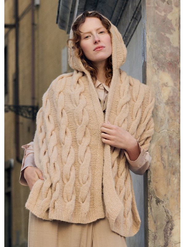 Lana Grossa KAPUZEN-SCHAL Nebbia