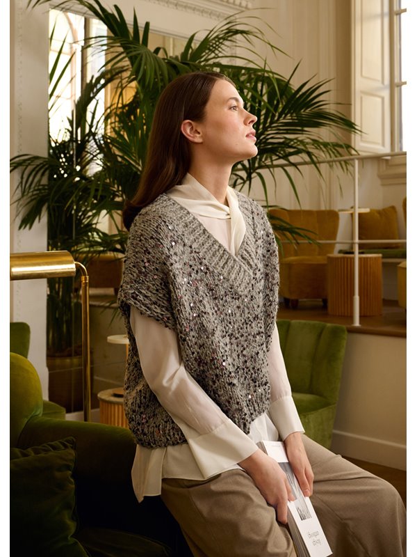SLIPOVER Alta Moda Cashmere 16, Setasuri & Cosmo von Lana Grossa