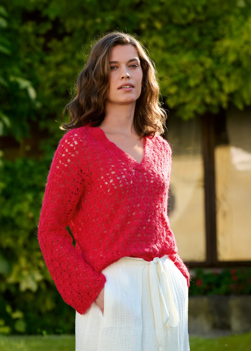 HÄKEL-PULLI Setasuri von Lana Grossa