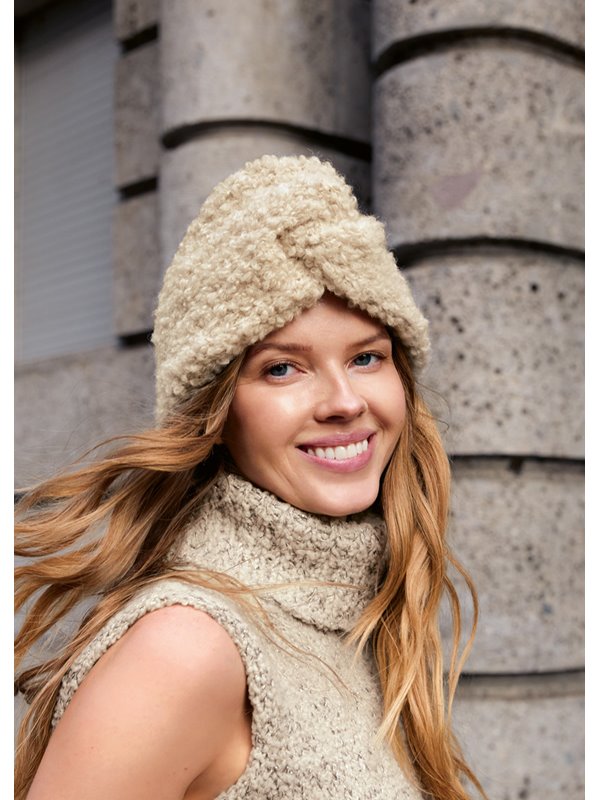 Lana Grossa TURBAN-MÜTZE Orsetto