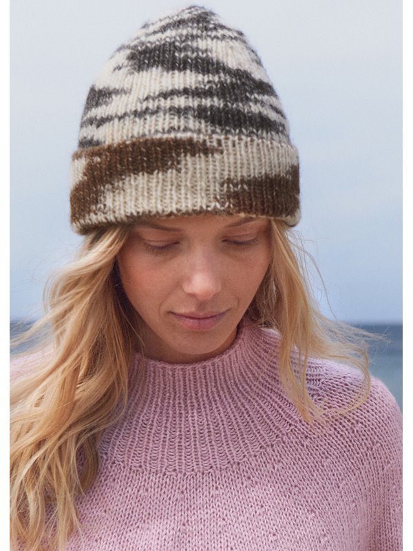 MÜTZE Natural Alpaca Pelo von Lana Grossa