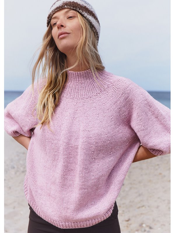 TOP-DOWN TURTLENECK PULLOVER Ecopuno von Lana Grossa