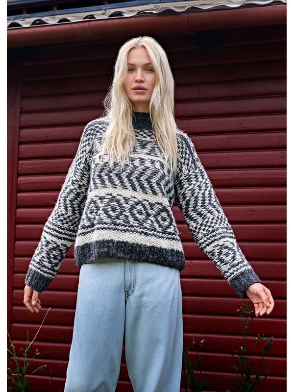 NORWEGER-PULLOVER Airy von Lana Grossa