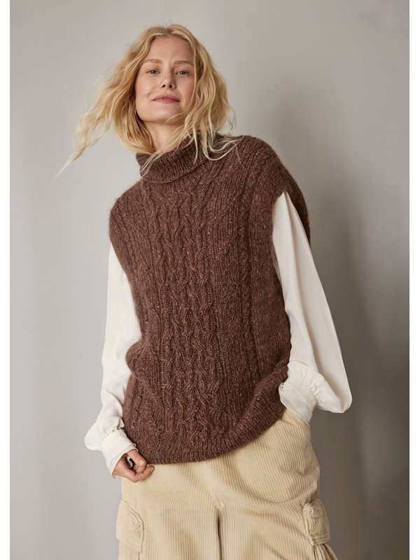 Lana Grossa SLIPOVER Ecopuno & Natural Superkid Tweed