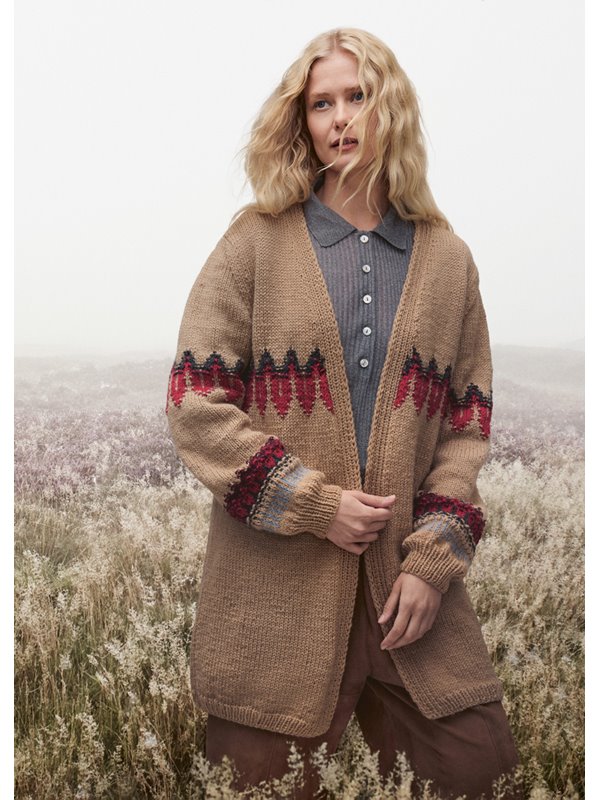 Lana Grossa CARDIGAN Landlust Naturwolle