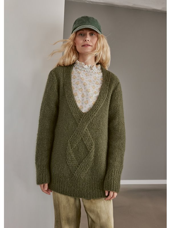 OVERSIZED-SWEATER Mohair Di Gio von Lana Grossa