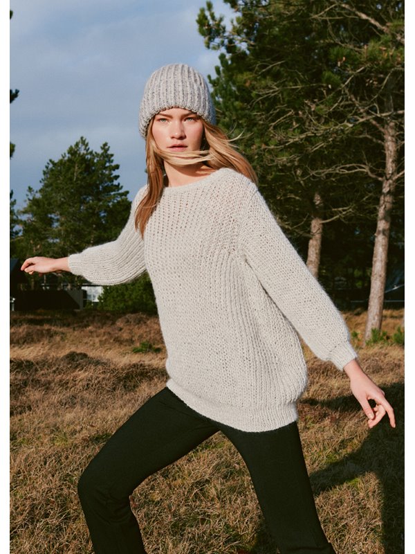 PULLOVER IM HALBPATENTMUSTER Cara & Setasuri von Lana Grossa