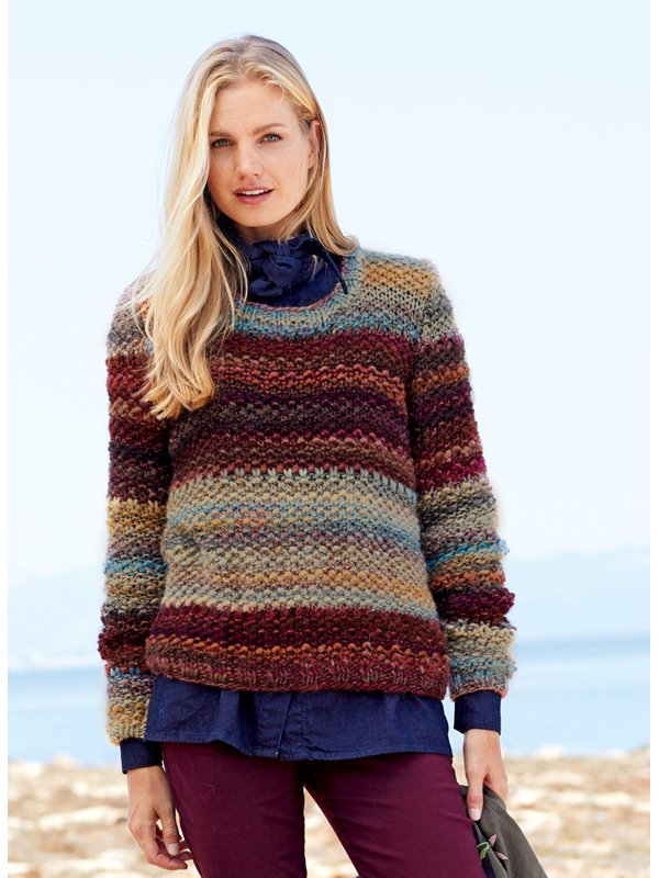 STREIFENPULLOVER Olympia Classic von Lana Grossa