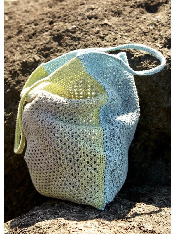 Lana Grossa HÄKELTASCHE Shades of Cotton