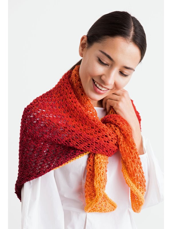 DREIECKSTUCH Shades of Merino Cotton von Lana Grossa