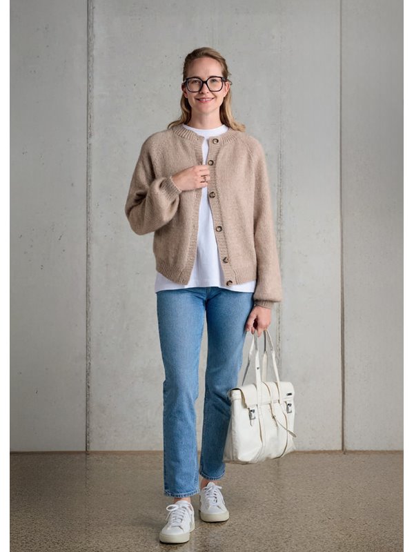 Lana Grossa CLASSY RAGLAN JACKET Cool Wool & Silkhair