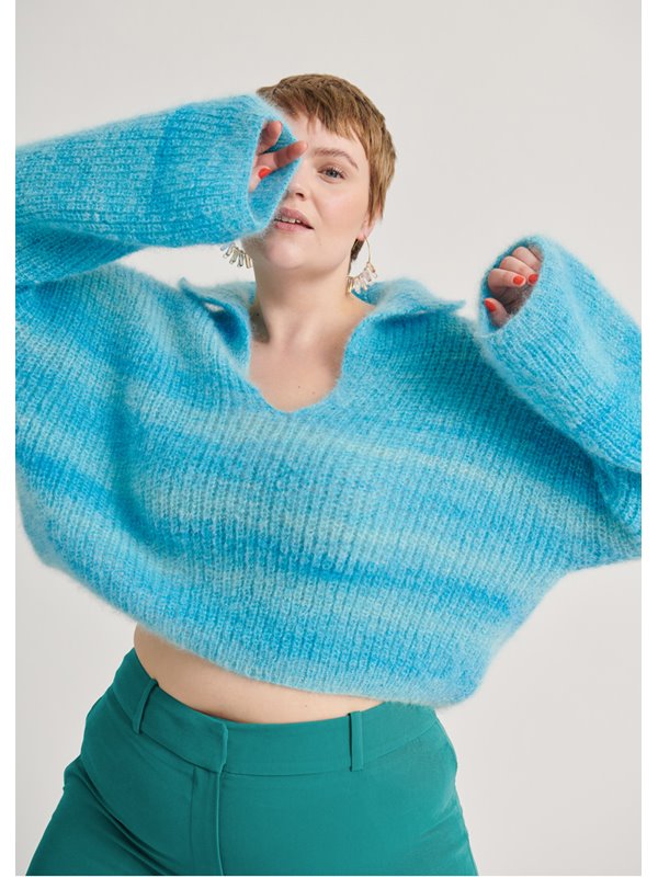 KURZPULLI Silkhair Haze Dégradé von Lana Grossa