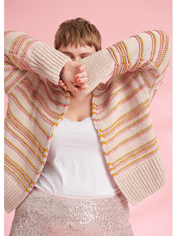 STREIFENJACKE Cashseta von Lana Grossa