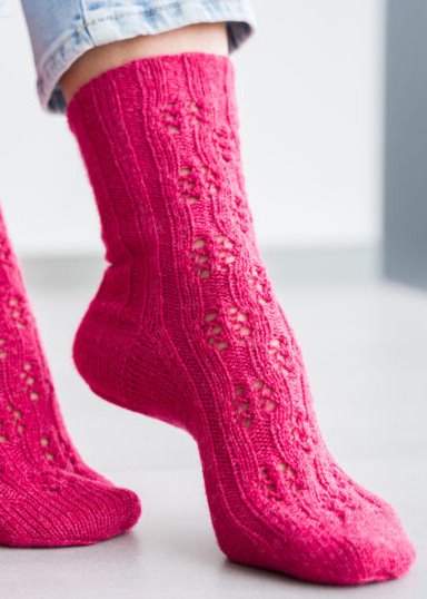 Lana Grossa FRÜHLINGSSOCKEN Meilenweit 100g Soja