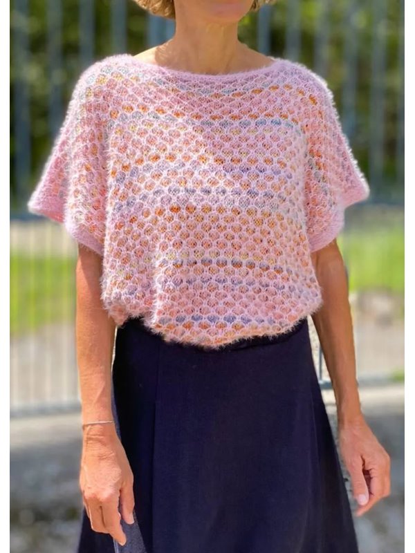 Lana Grossa SOMMER-PONCHO-PULLI Per Fortuna & Gomitolo Lino