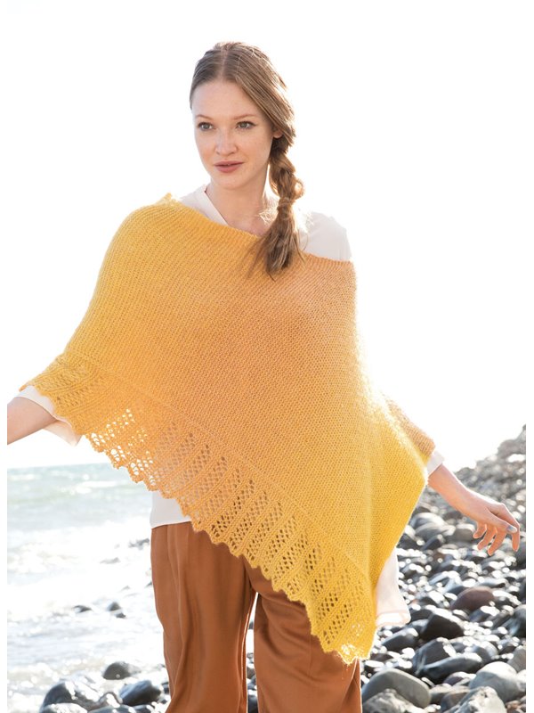 PONCHO Gomitolo Puno von Lana Grossa