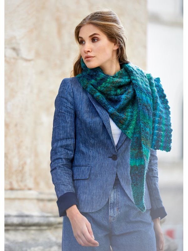 DREIECKSTUCH Colorissimo & Silkhair von Lana Grossa