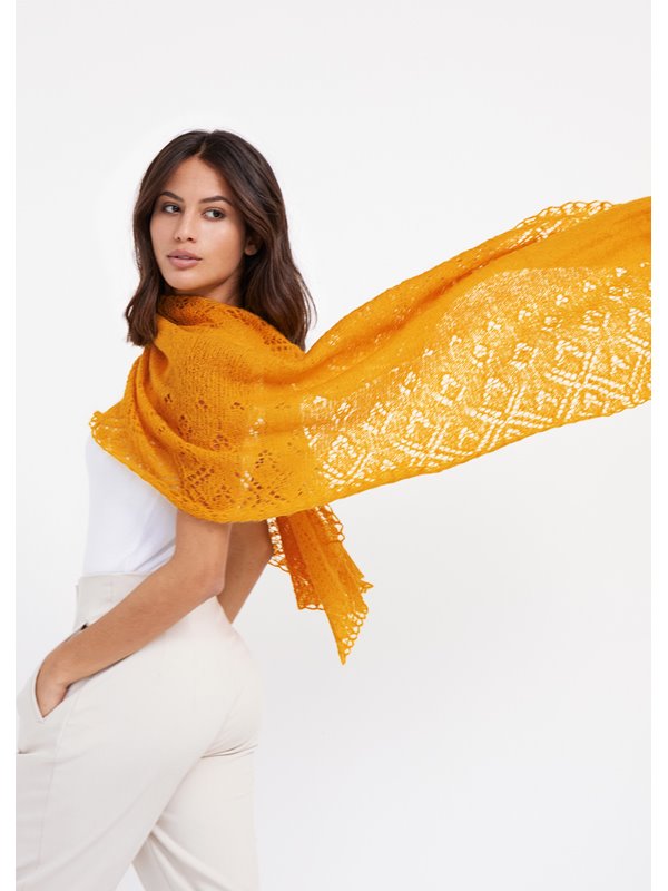 RECHTECKIGES TUCH Setasuri von Lana Grossa