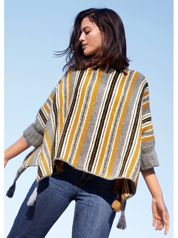 Lana Grossa PONCHO Ecopuno