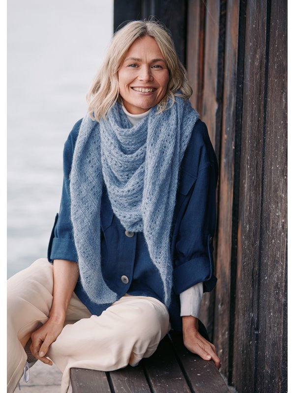 Lana Grossa DREIECKSTUCH Cool Wool Lace & Silkhair