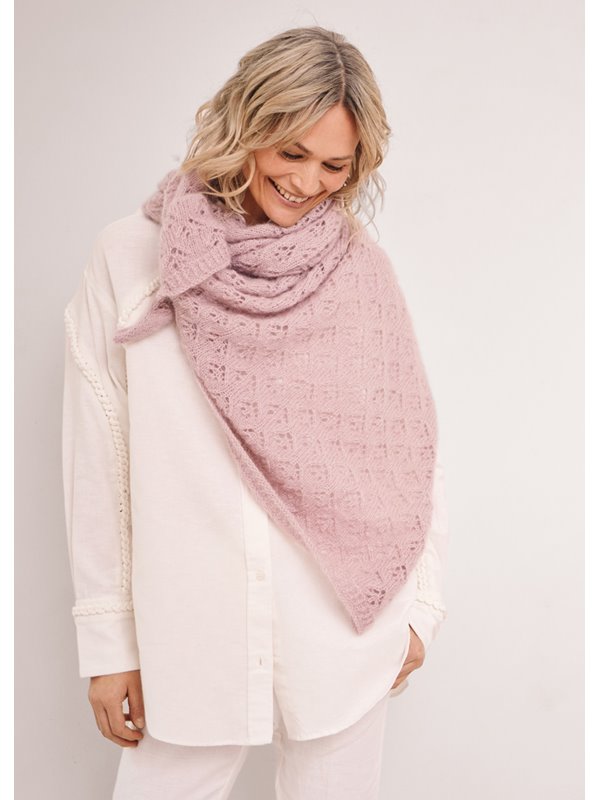 DREIECKSTUCH Cool Wool Lace & Silkhair von Lana Grossa