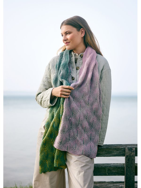 SCHAL Merino Lace Aquarell & Cool Wool Lace von Lana Grossa