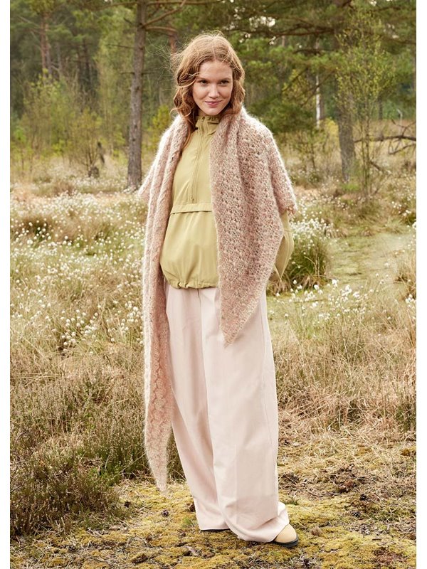 Lana Grossa HÄKELTUCH Natural Superkid Tweed
