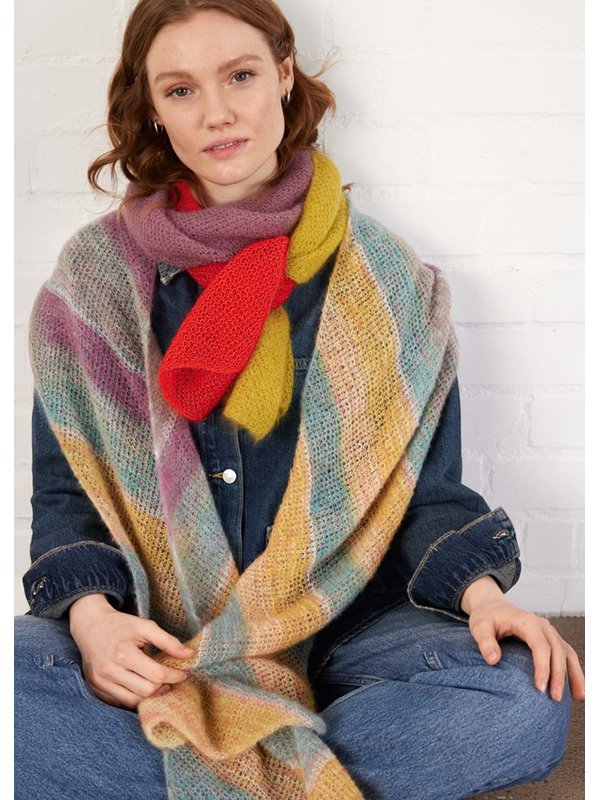 STOLA Silkhair Print von Lana Grossa