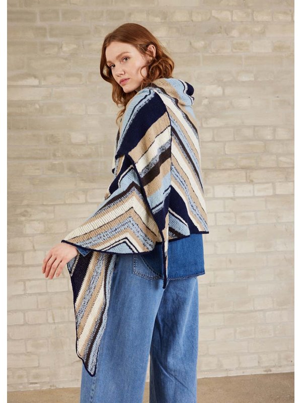 ASYMMETRISCHES DREIECKSTUCH Cool Wool Lace & Soffio von Lana Grossa