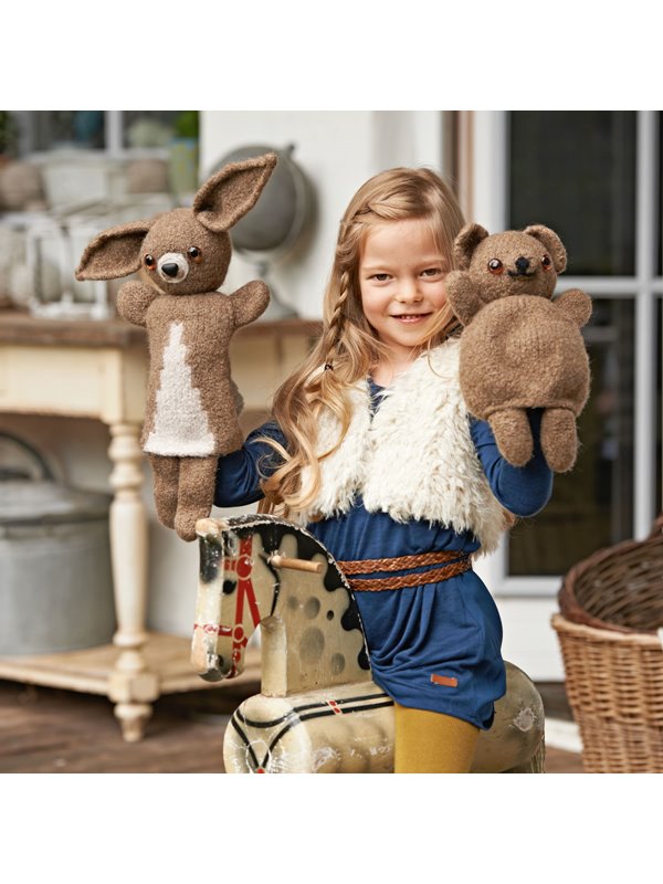 HANDPUPPE BÄR Feltro von Lana Grossa